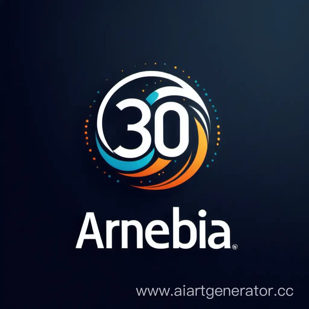 Arnebia-30th-Anniversary-Logo-Modern-Clear-and-Scalable-Design