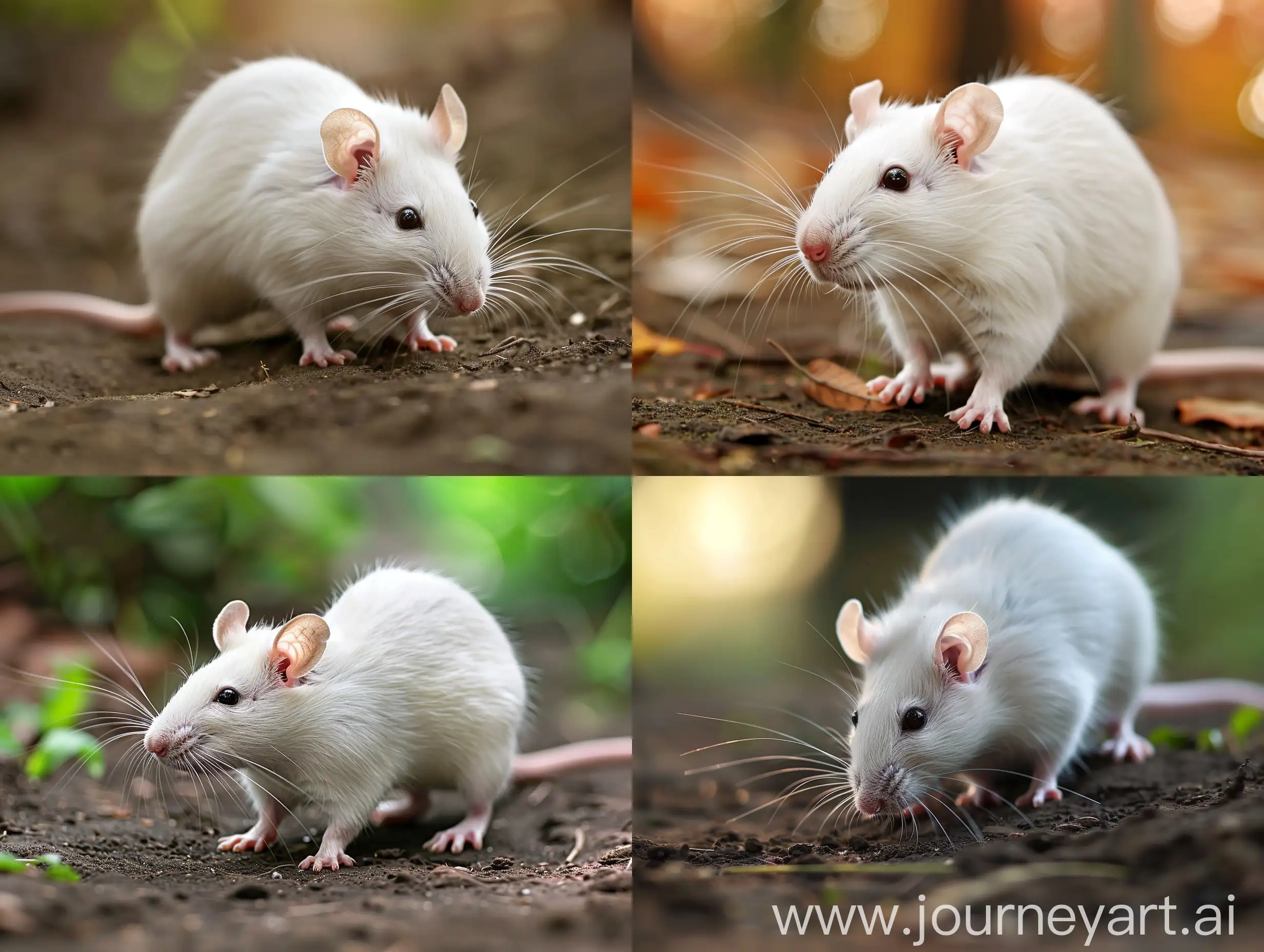 Studio-Photography-of-White-Domestic-Rat-with-Canon-DSLR-and-Micro-Lens