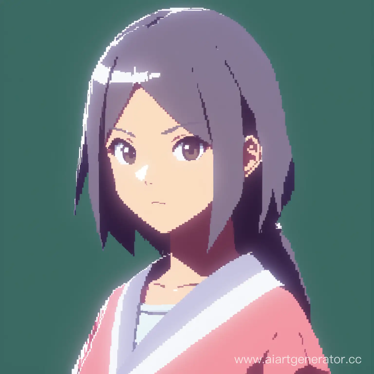 Anime-Girl-in-LowPoly-PlayStation-1-Style