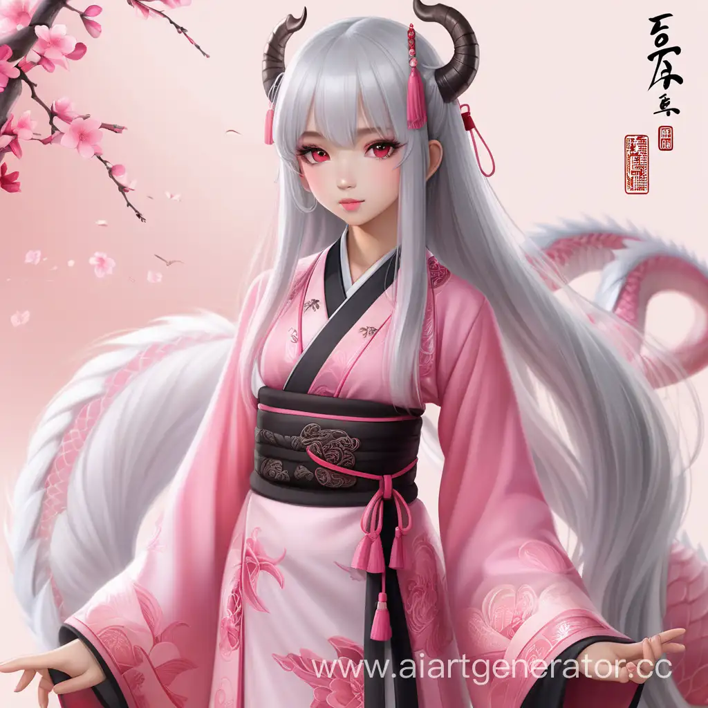 Asian-Girl-in-Elegant-Pink-Hanfu-with-Dragon-Accents-and-Horns