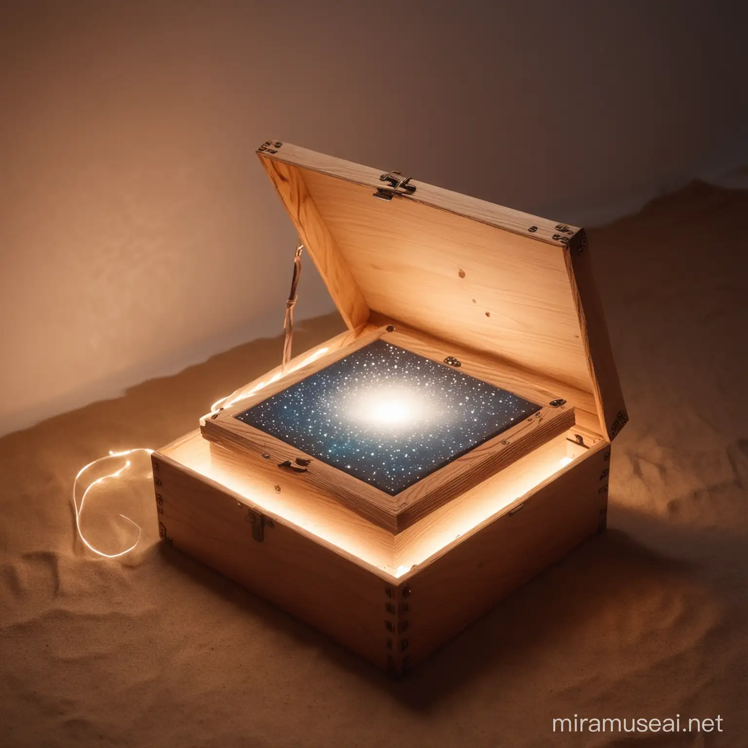 Enchanted Dream Box Illuminating Real and Digital Worlds