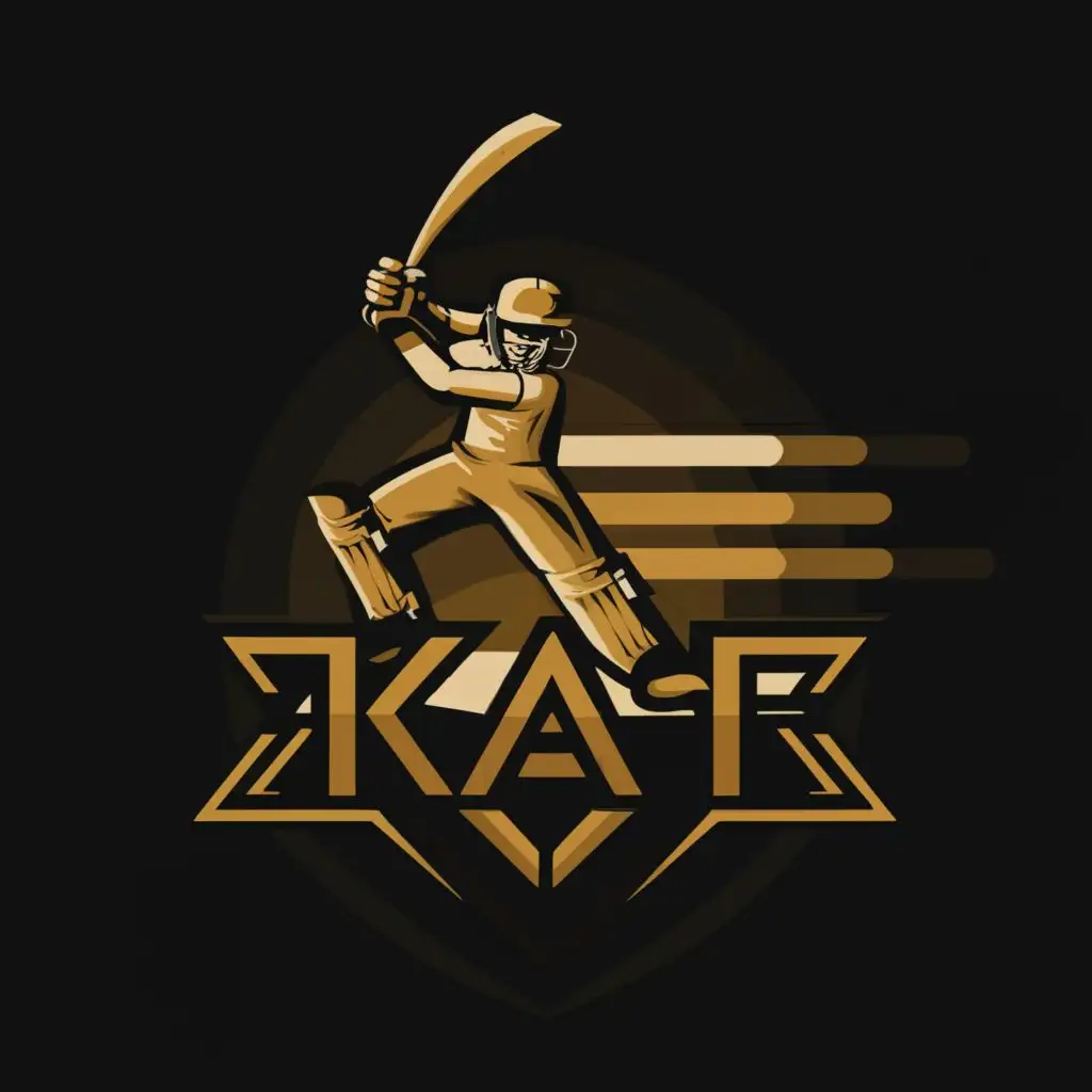 a logo design,with the text "KaT", main symbol:CRICKET,Moderate,be used in Sports Fitness industry,clear background