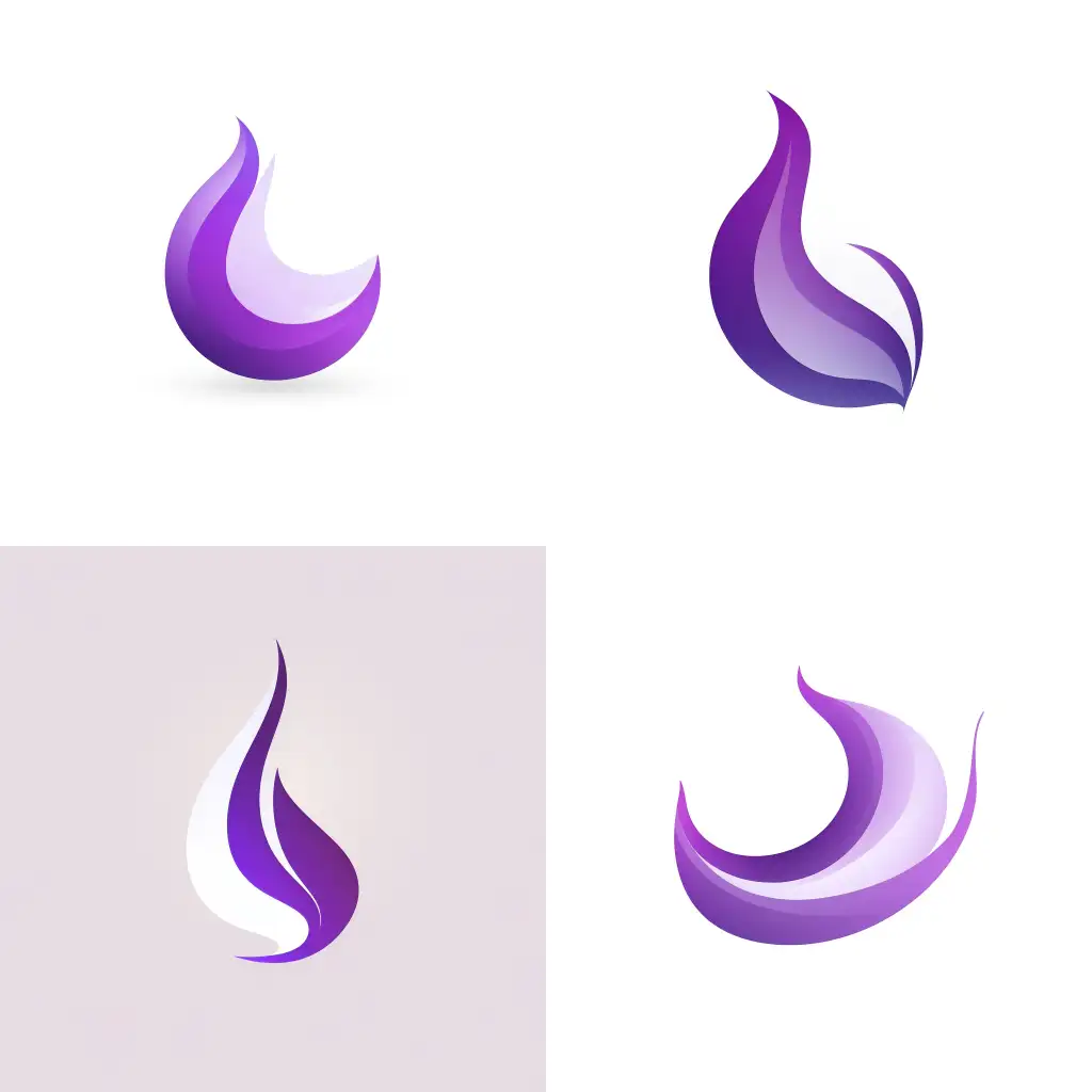 Professional-Logo-Design-Elegant-Purple-Gradient-Logo