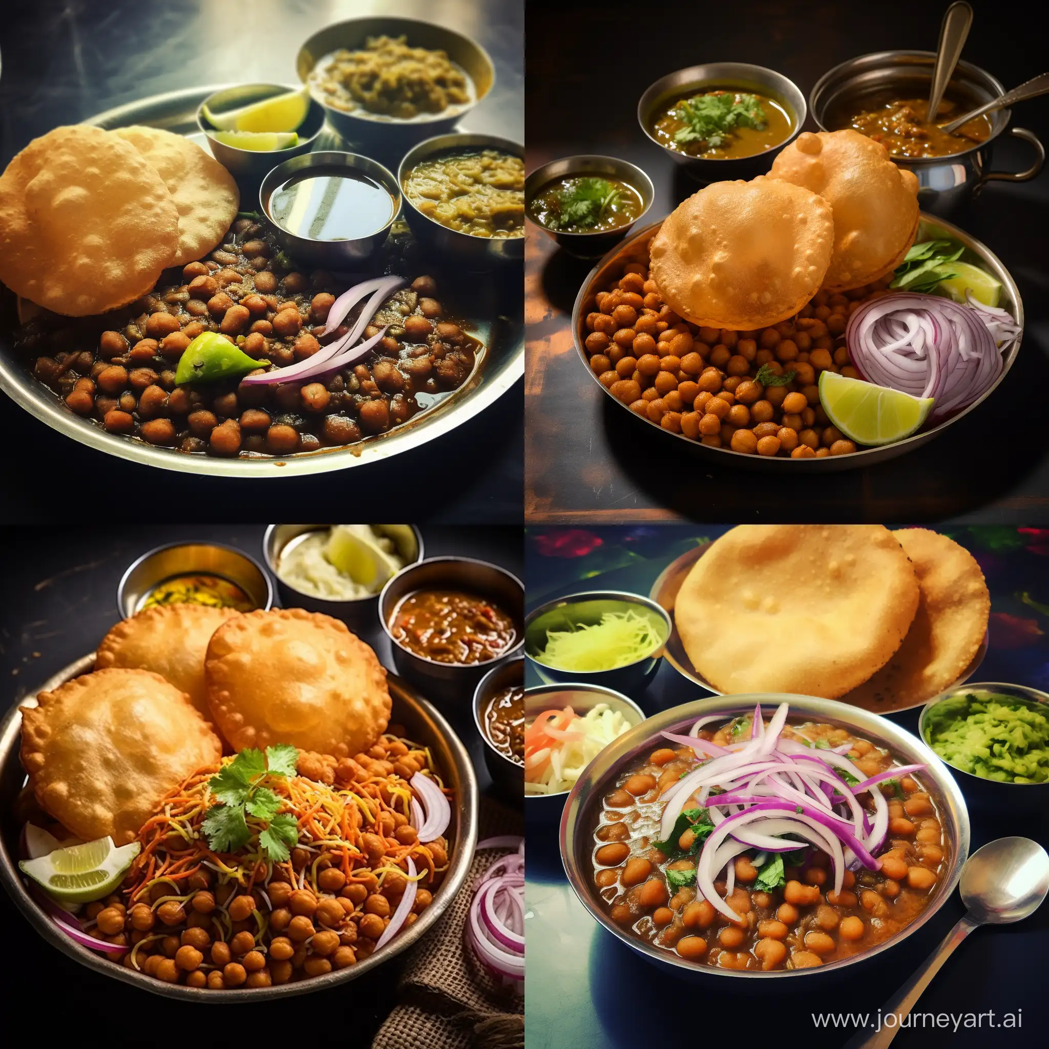 Delicious-Chole-Bhature-in-Famous-Delhi-Restaurant