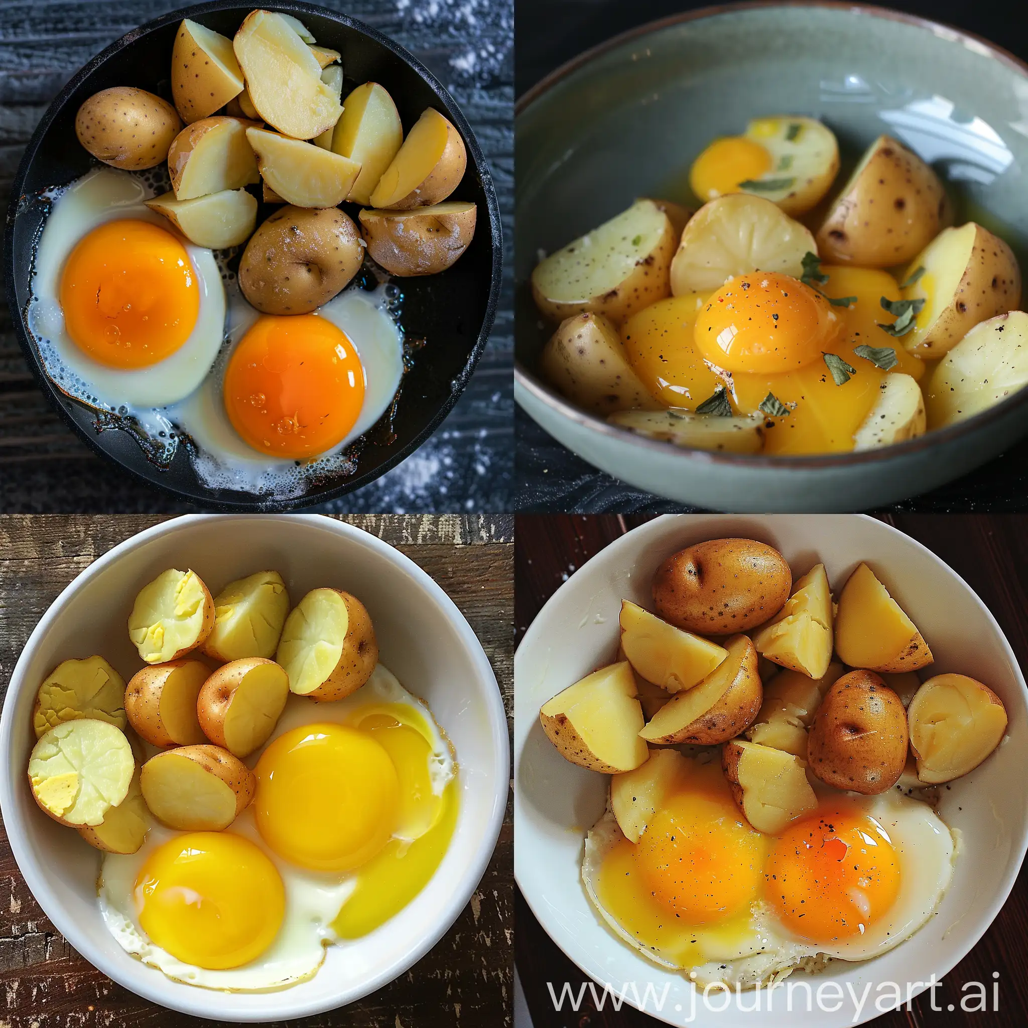 土豆打鸡蛋