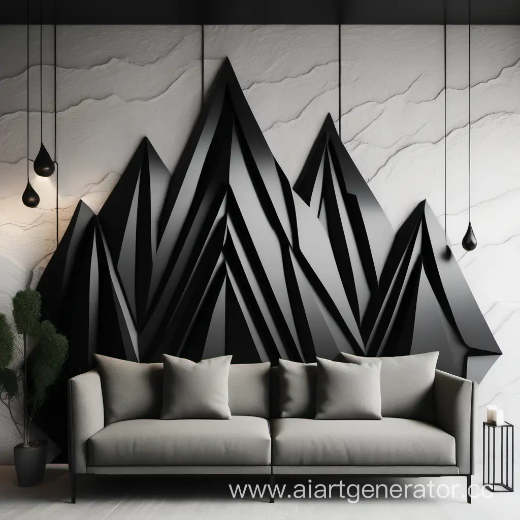Black-Metal-Mountain-Panel-Wall-Art