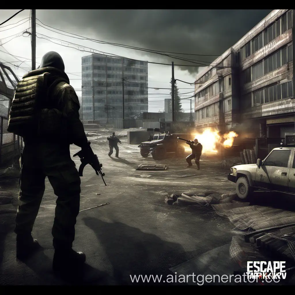 escape from tarkov art тарков арт СБЭУ battlestate games