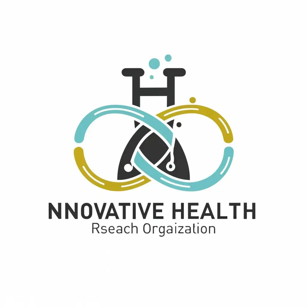 a logo design,with the text "Innovative Health Research", main symbol: for my organization,Moderate,clear background