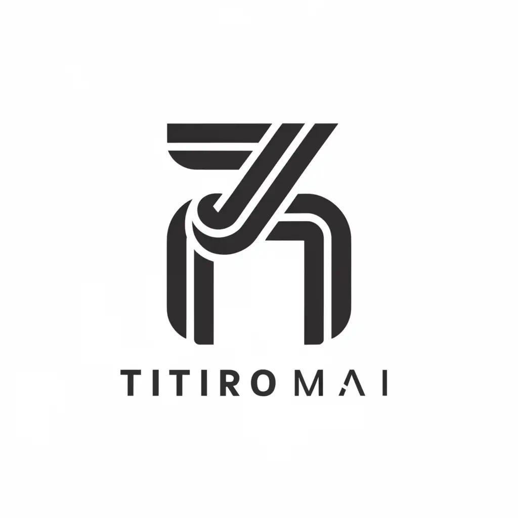LOGO-Design-For-Titiro-Mai-Minimalistic-TM-Symbol-for-Retail-Brand