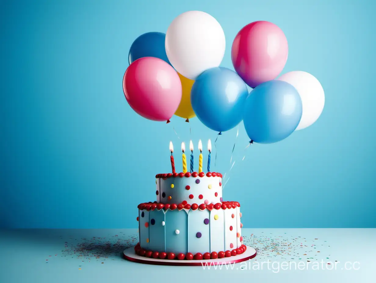 Joyful-Birthday-Celebration-with-Blue-Balloons-and-Cake