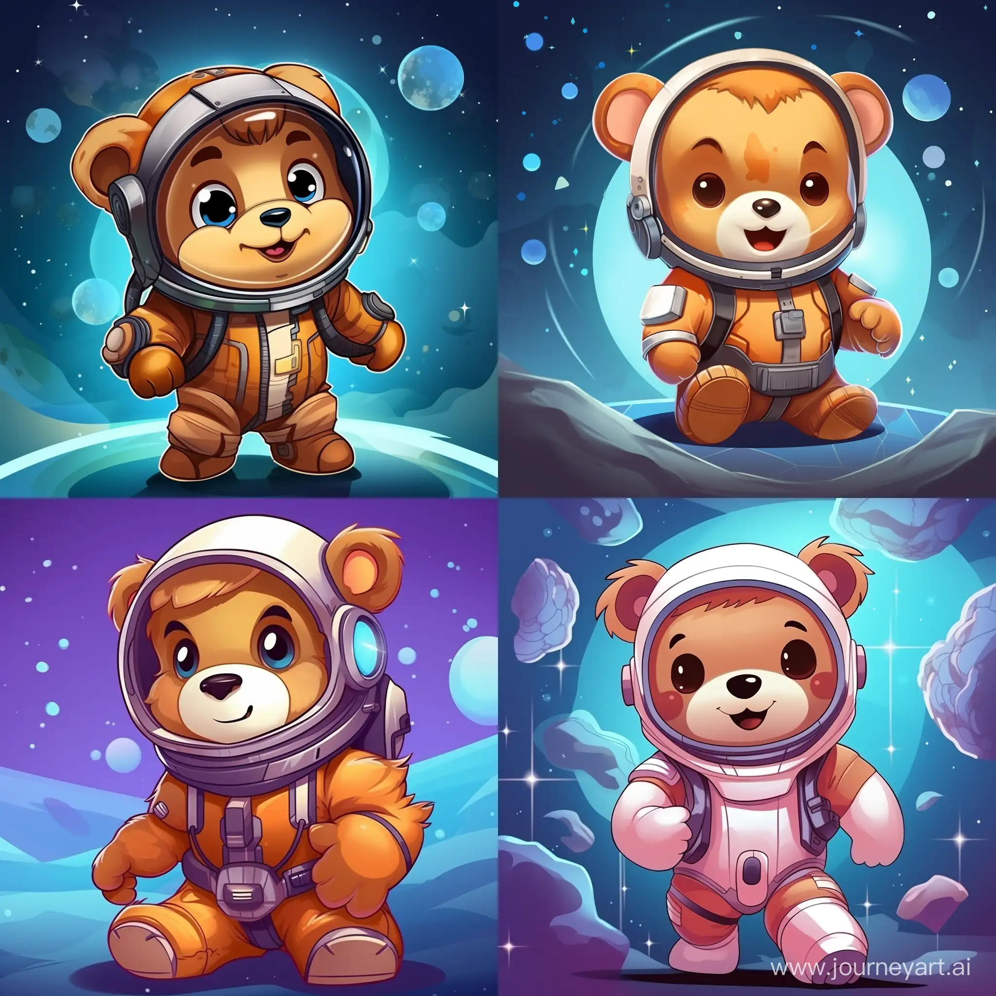 Fun-Cartoon-Teddy-Bear-in-Modern-Astronaut-Outfit-with-SciFi-Background