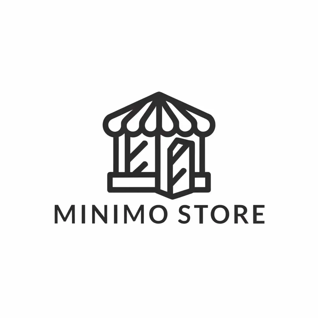 a logo design,with the text "Minimo Store", main symbol:MinimoStore,Minimalistic,be used in Technology industry,clear background