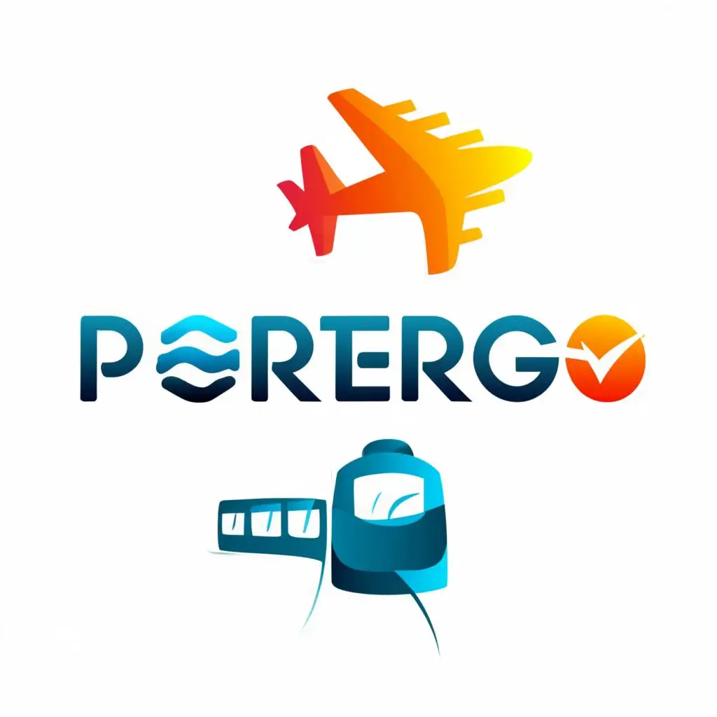 LOGO-Design-for-PorterGO-Reliable-and-Trustworthy-Gradient-Logo-with-Typography-for-the-Travel-Industry