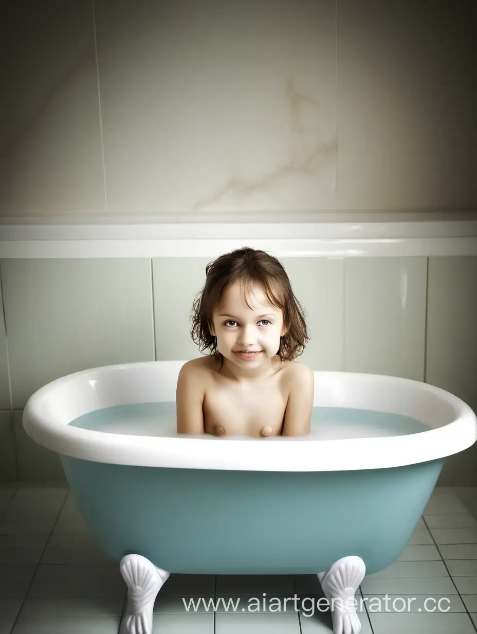 Joyful-Bath-Time-for-Girls-Playful-Splashes-and-Suds