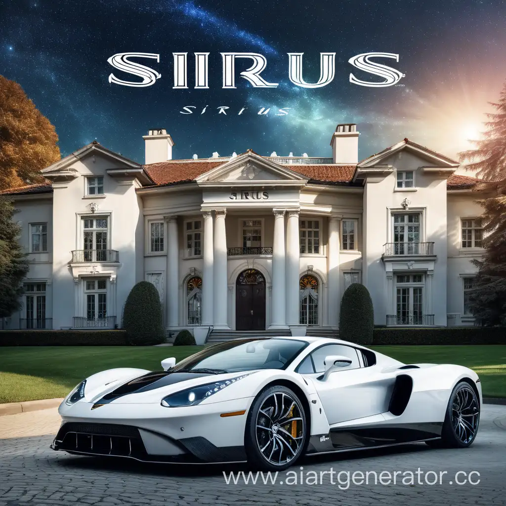 Luxury-Mansion-with-Sports-Cars-under-Sirius-Constellation