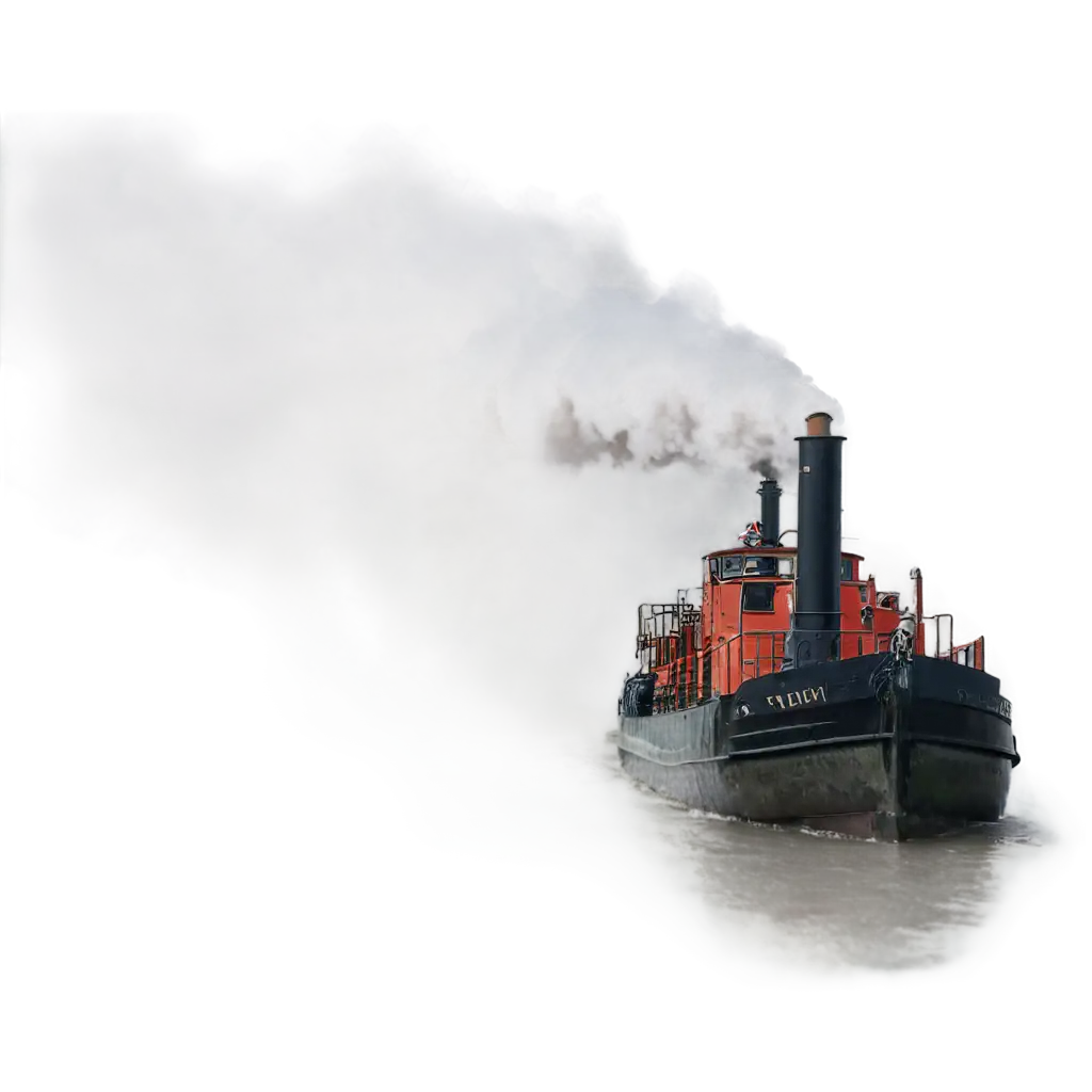 barge in steam flow