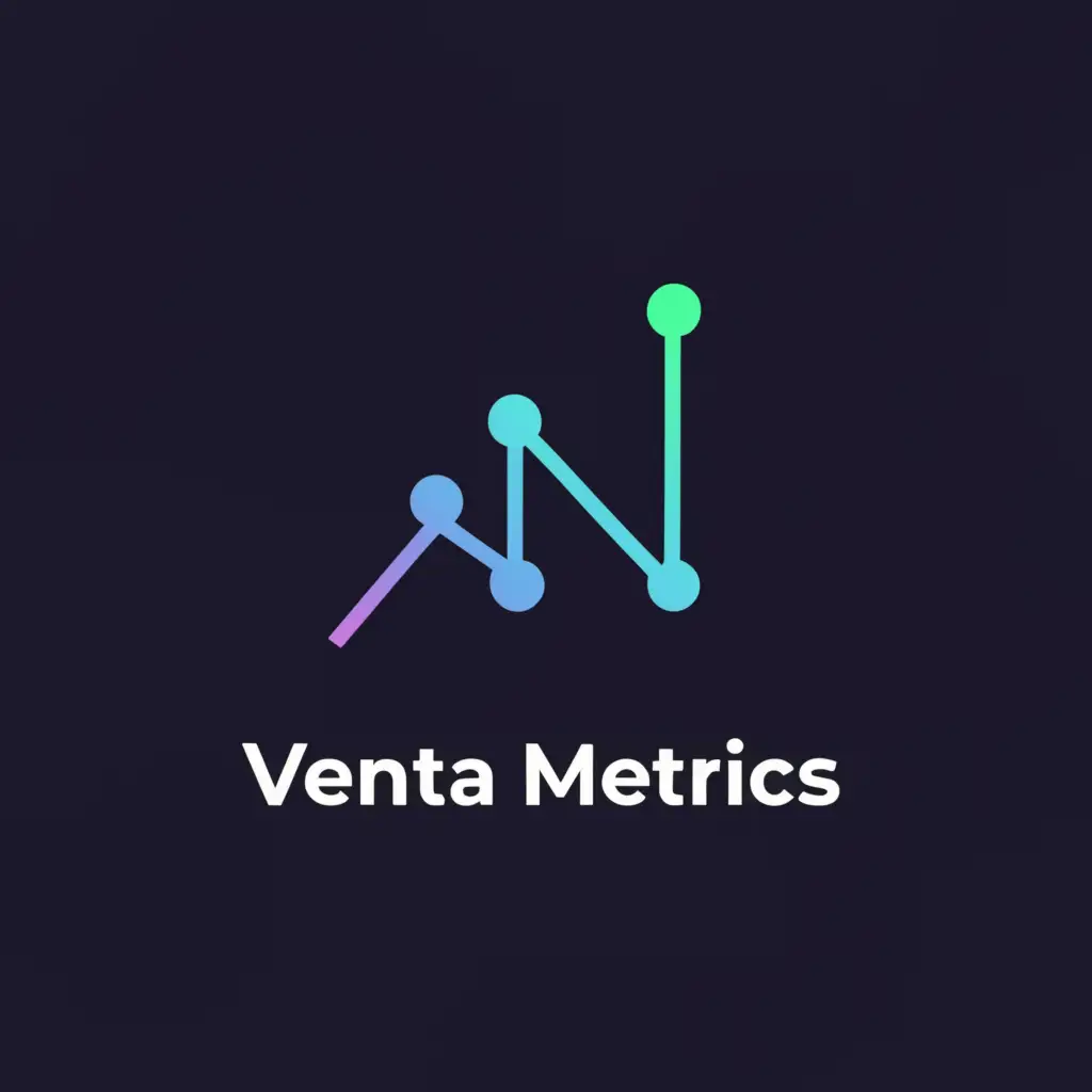 a logo design,with the text "Venta Metrics", main symbol:We provide accurate data, you improve your business,Moderate,be used in Technology industry,clear background