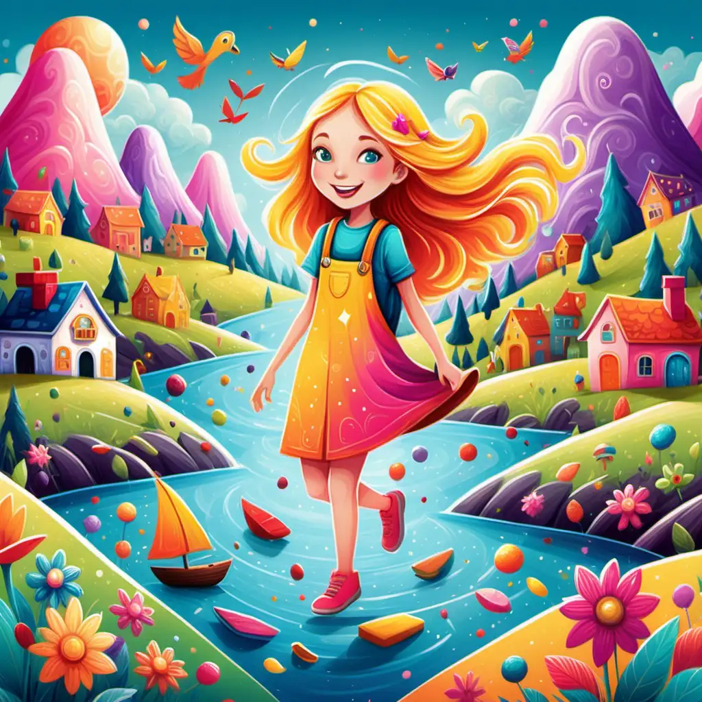 Whimsical and Colorful Design with Favorite Characters for Joyful Creativity