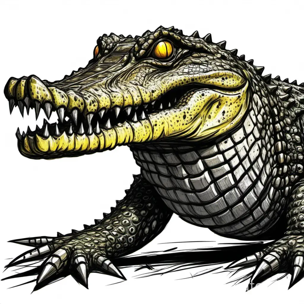 бензопила крокодил caiman