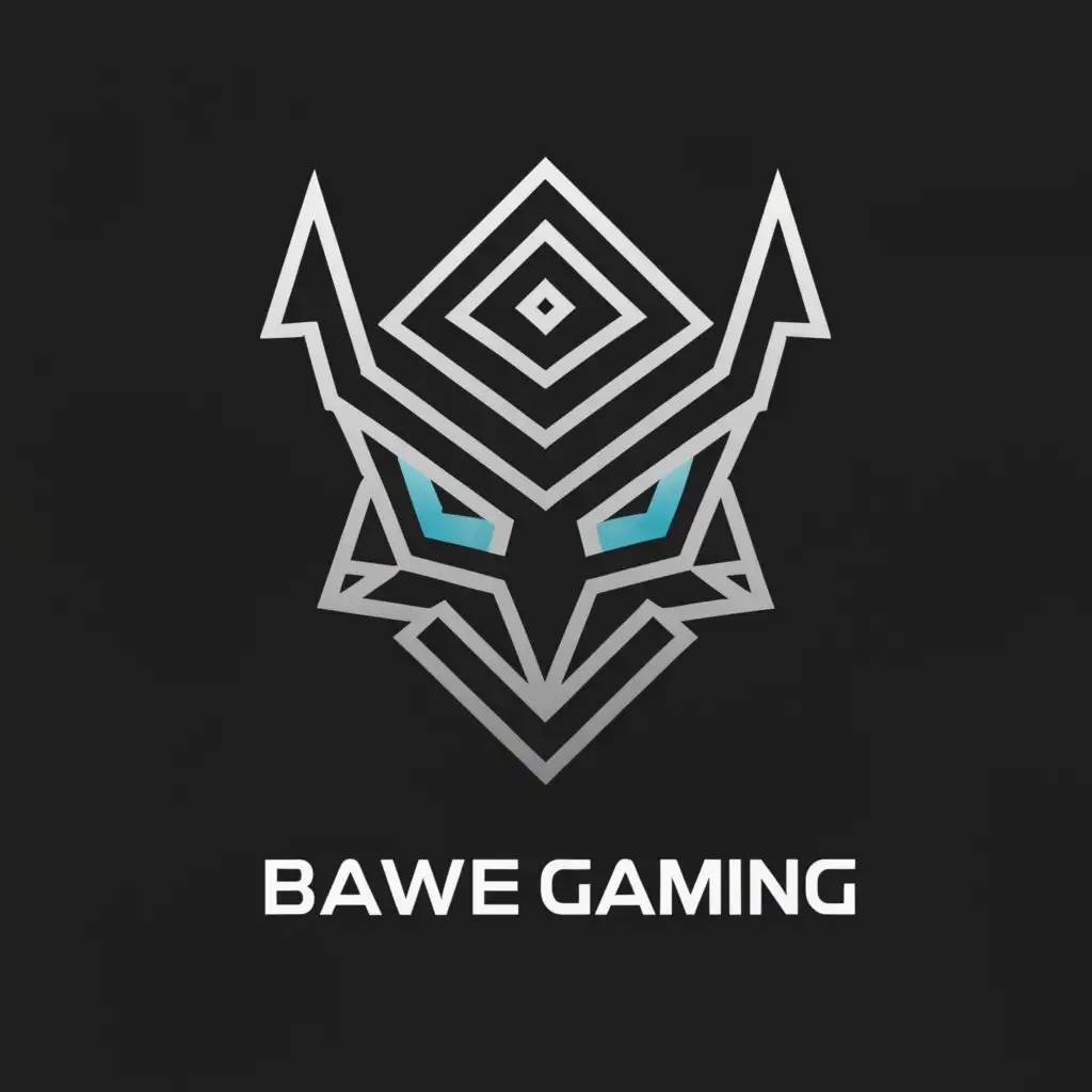 a logo design,with the text "BAWE Gaming", main symbol:Blackadder,complex,be used in Internet industry,clear background