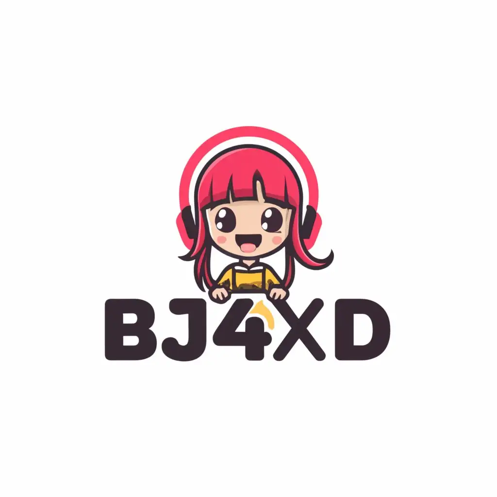 LOGO-Design-For-Girls-Chat-Rooms-Clean-and-Modern-Design-with-bj4xd-Text