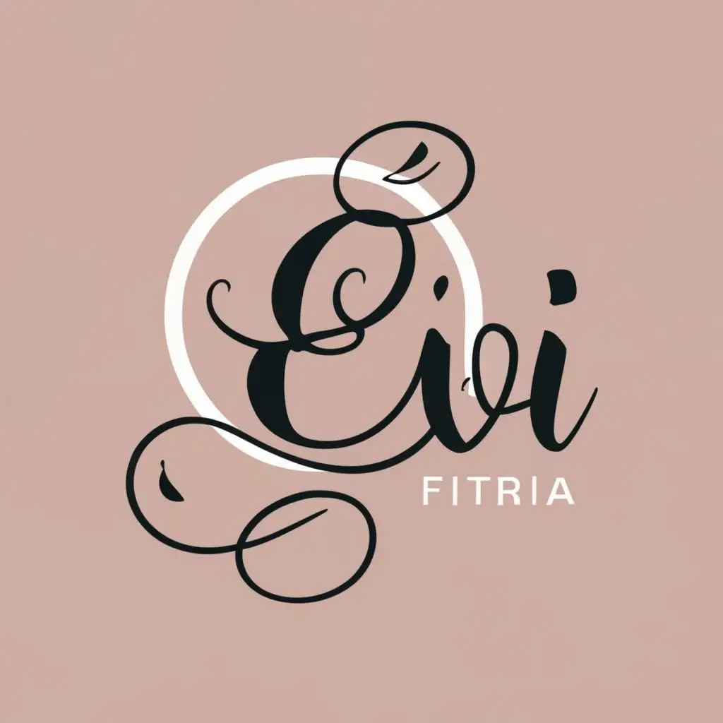 LOGO-Design-For-Evi-Fitria-Elegant-Typography-for-Beauty-Spa-Industry