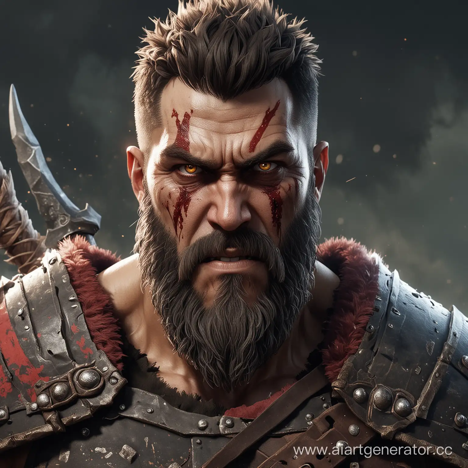 Cruel-Man-in-Anime-Style-Depiction-of-Zerker-BDO-Character