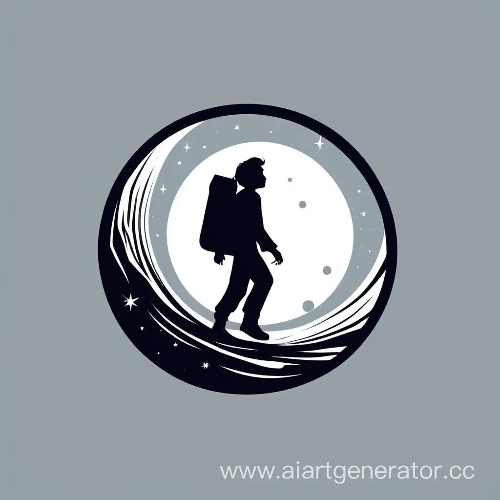 DreamWorks-Style-Moonwalker-Silhouette-Logo