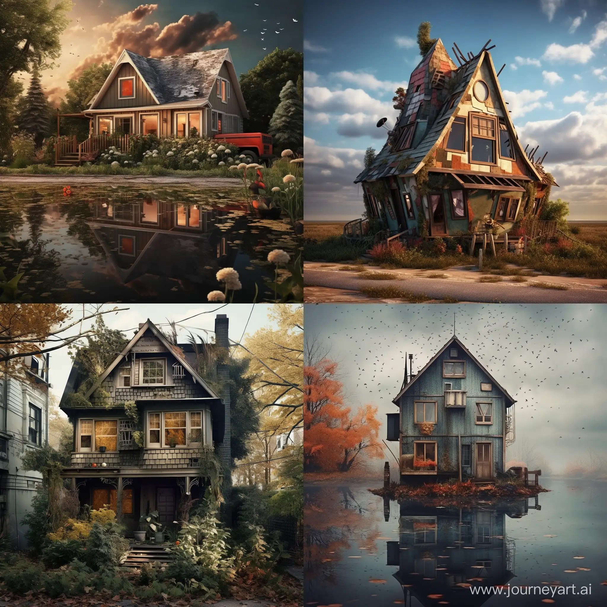 House realistic photo