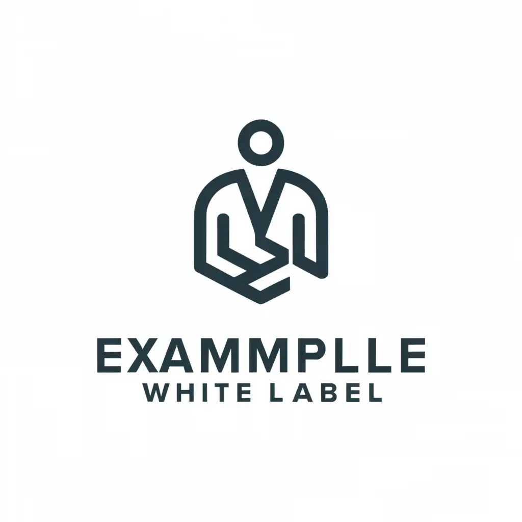 a logo design,with the text "Example White Label", main symbol:CFOs,Moderate,be used in Finance industry,clear background