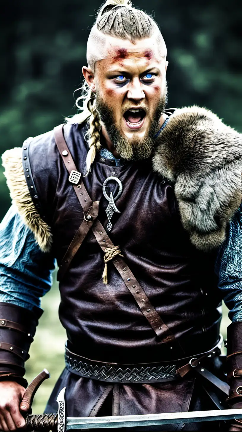 "Legendary Norse Warrior: Ragnar Lothbrok"