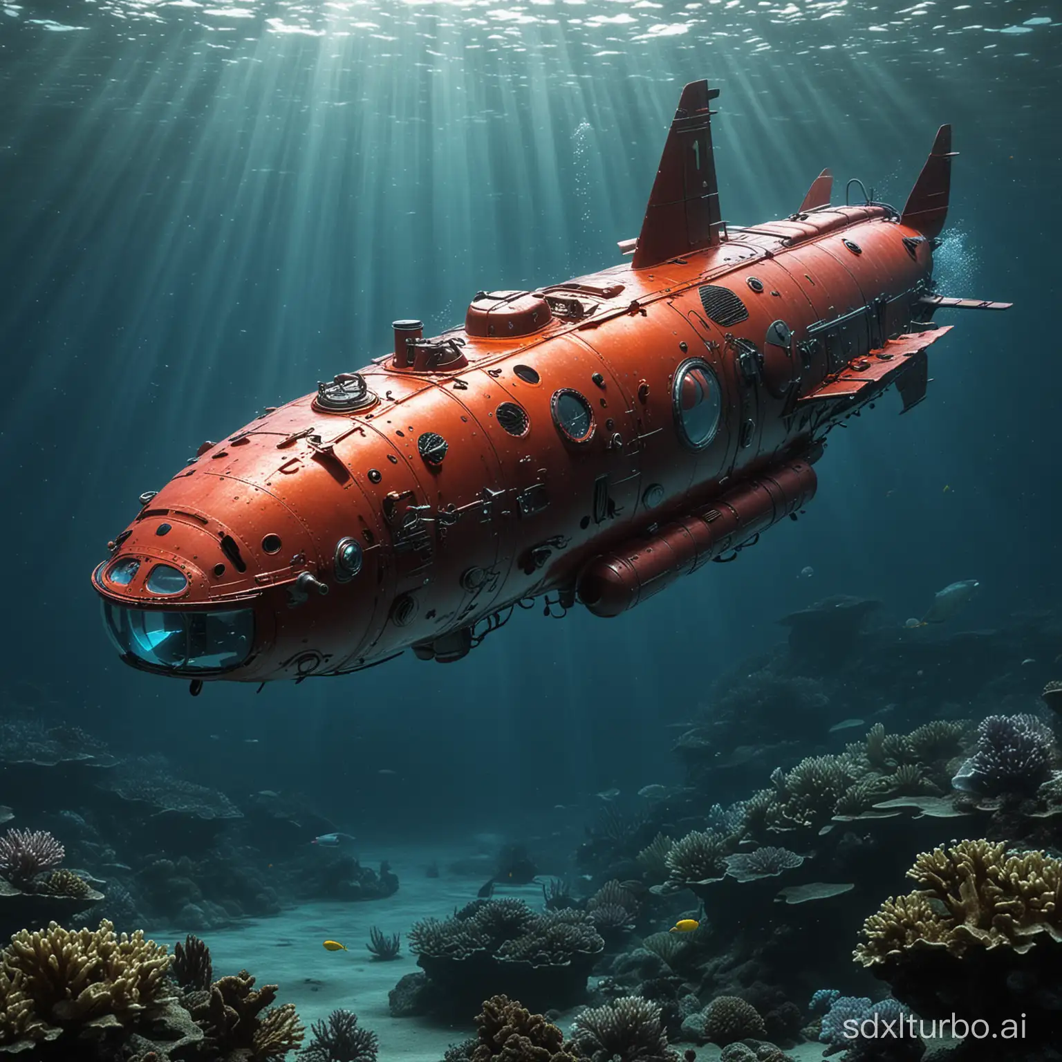 Dragon submersible