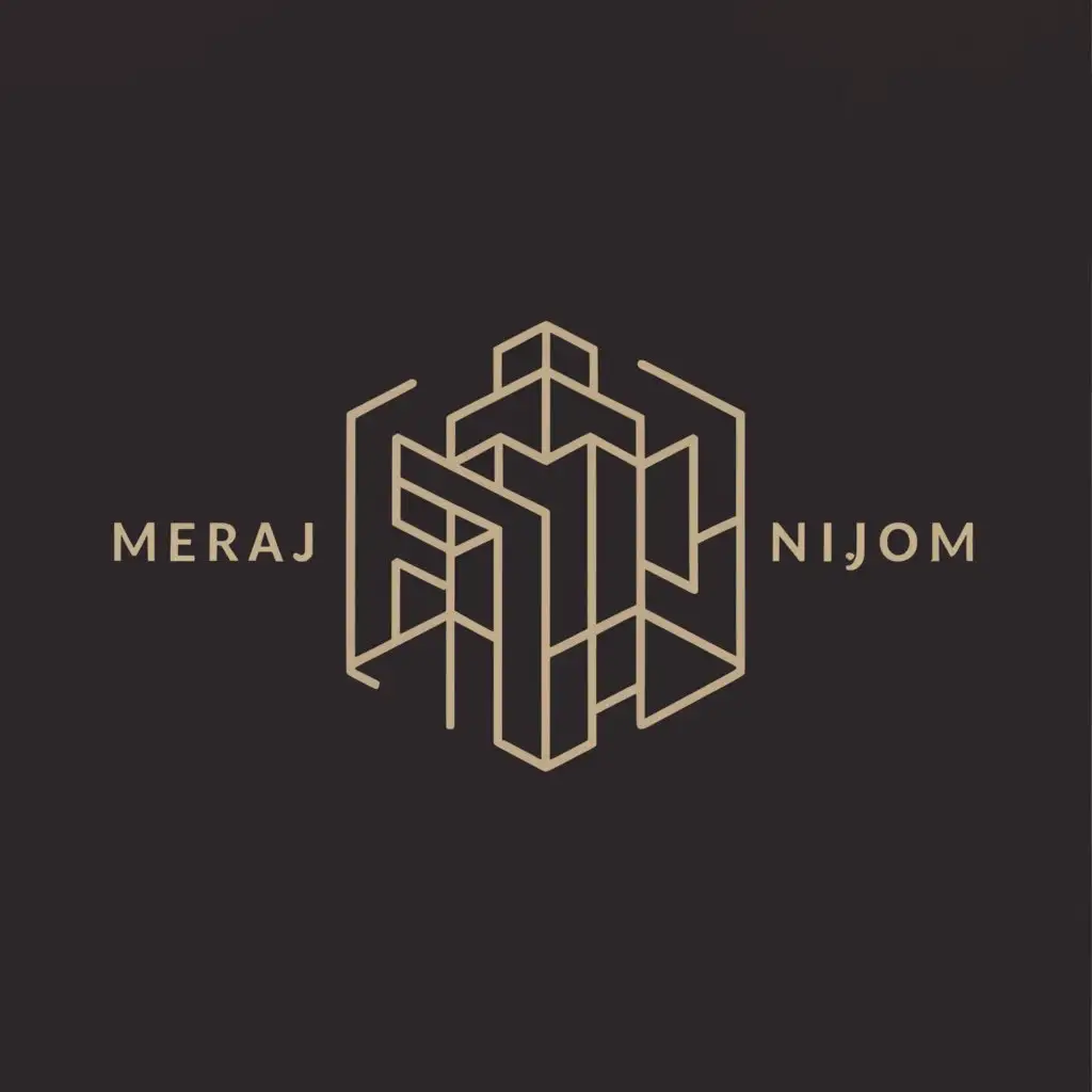 a logo design,with the text "Tain Mehraj Nijhom", main symbol:TMN,Moderate,clear background