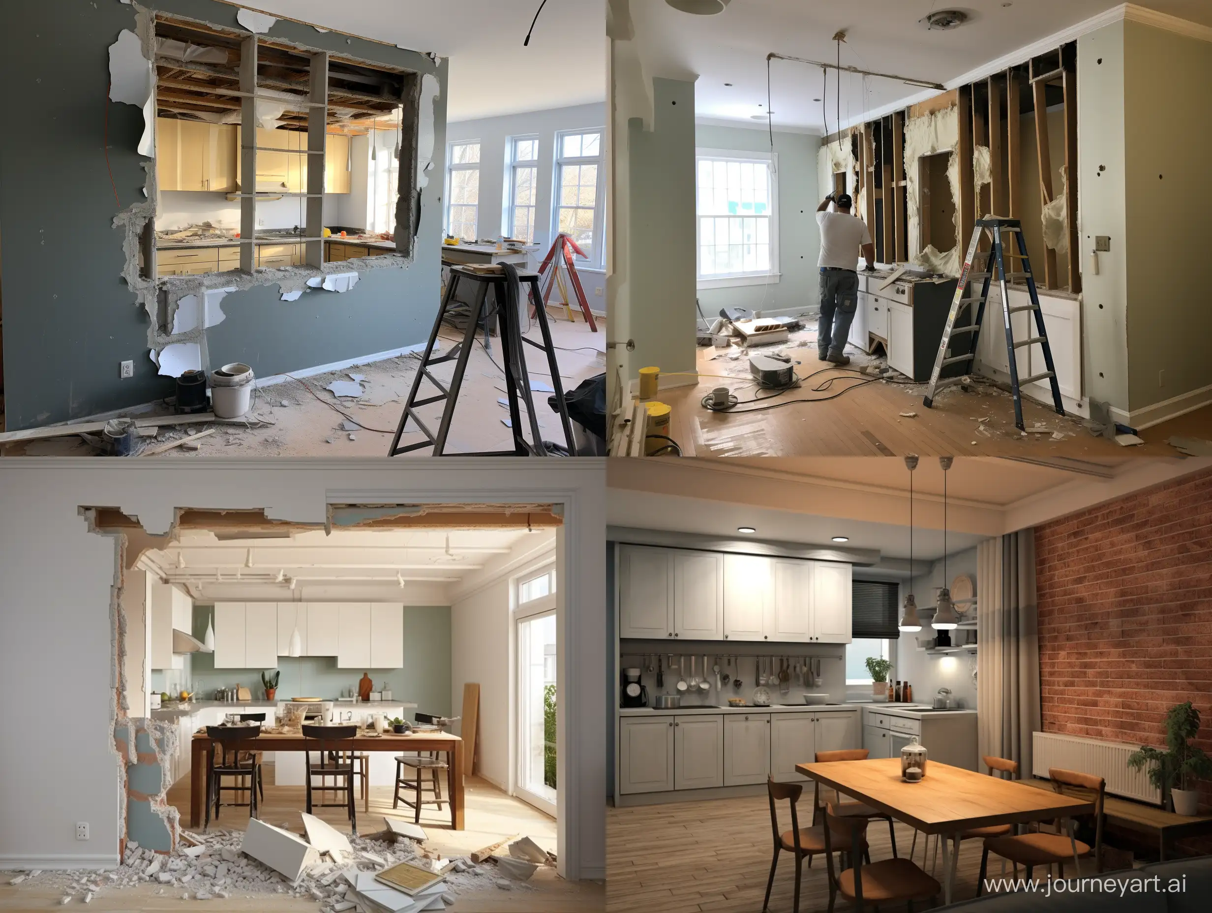 Kitchen-Wall-Removal-and-Reconfiguration-Home-Renovation-Project