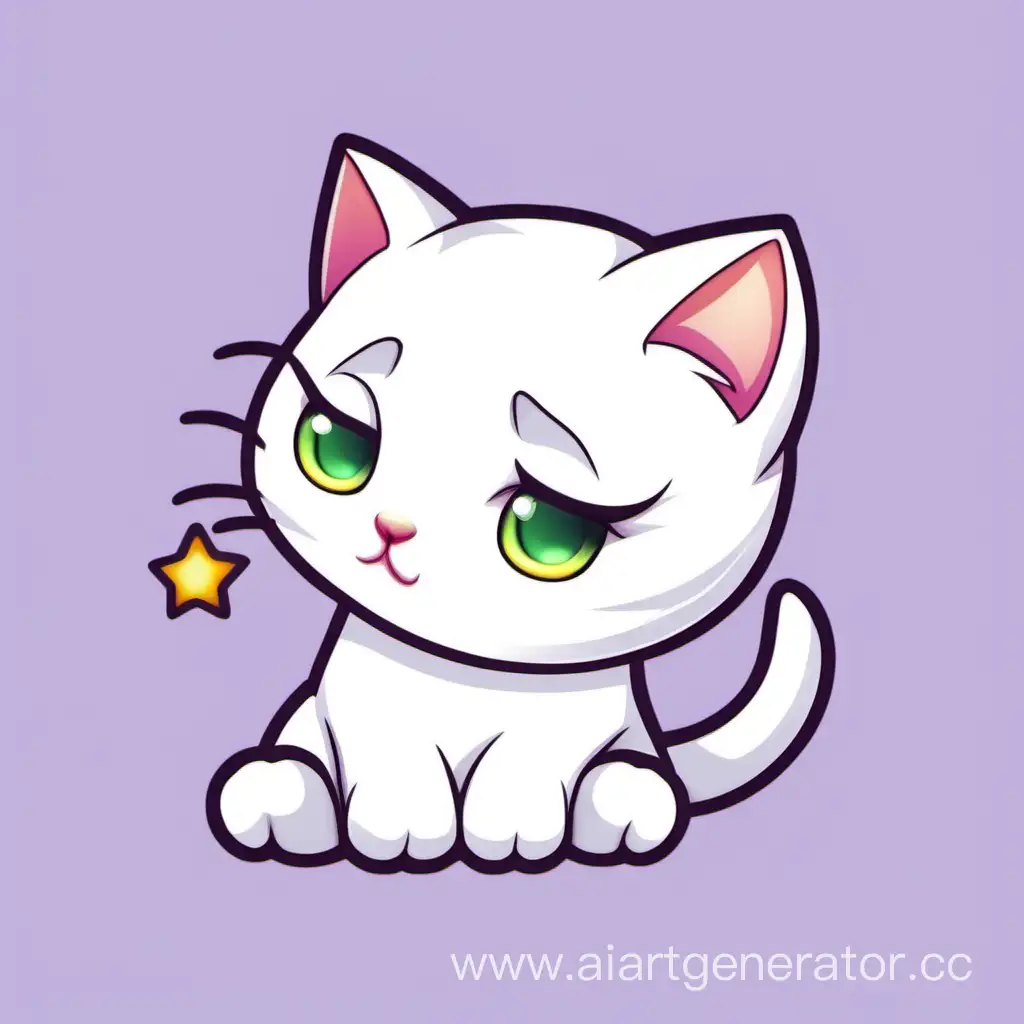 Adorable-White-Kitten-Emoji-with-CoolStoryBob-Expression
