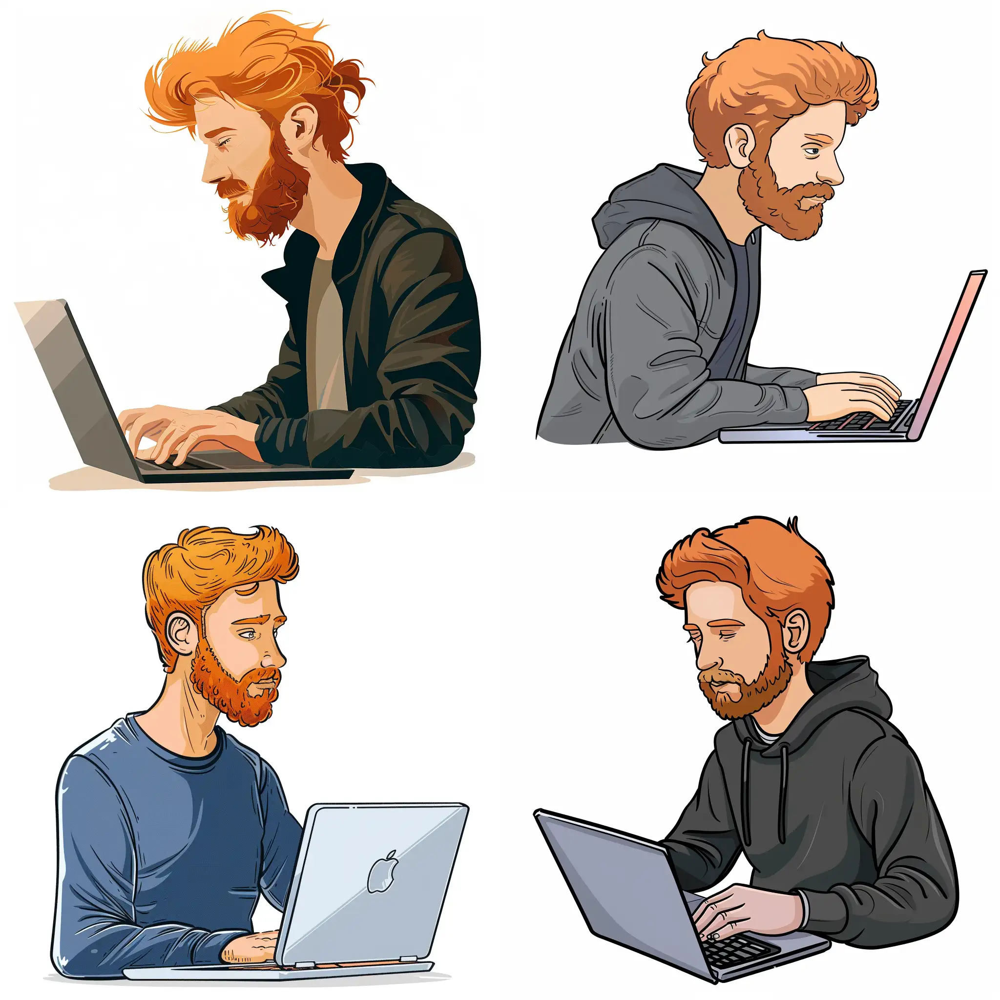 Cool-GingerHaired-Man-Coding-on-Laptop
