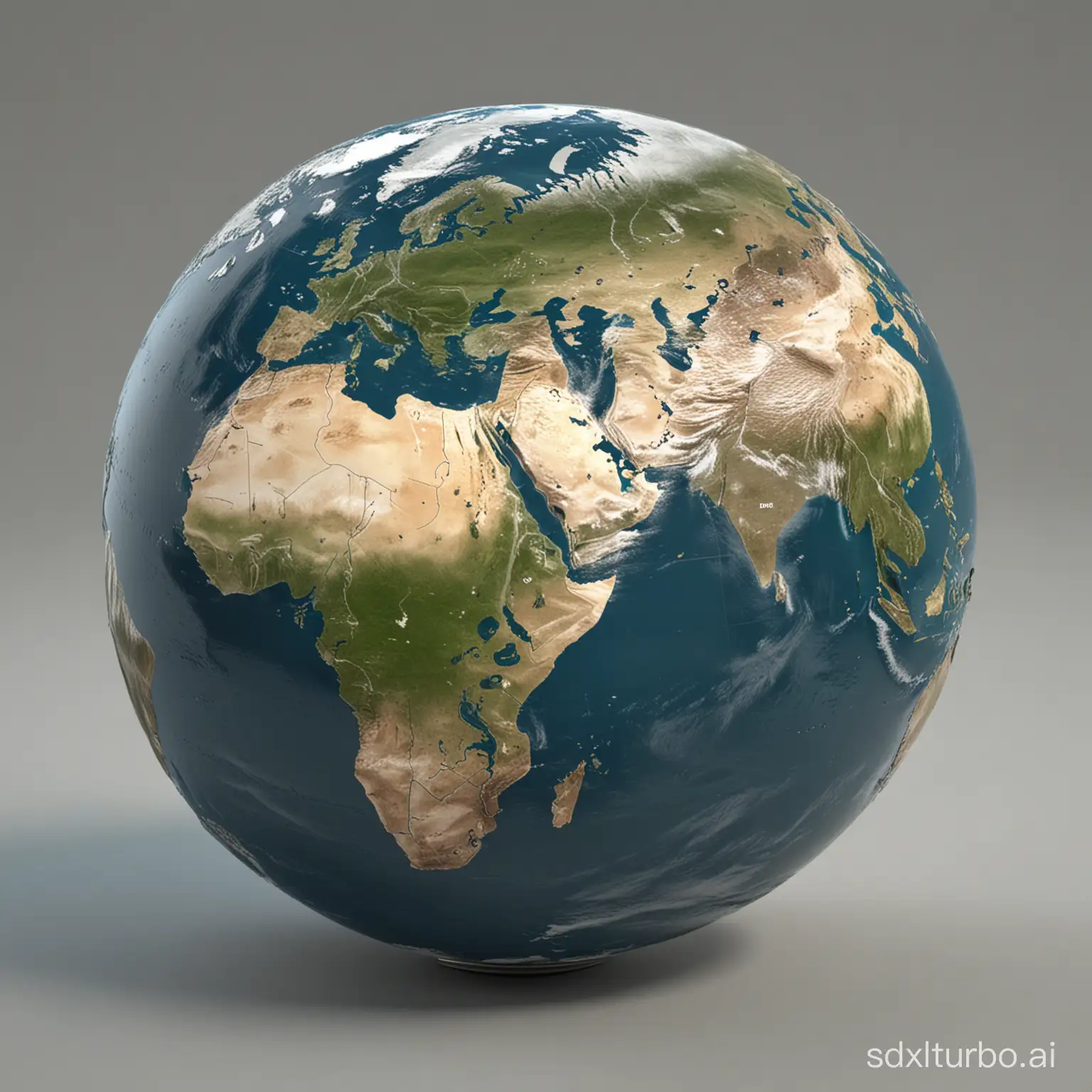 whole globe render