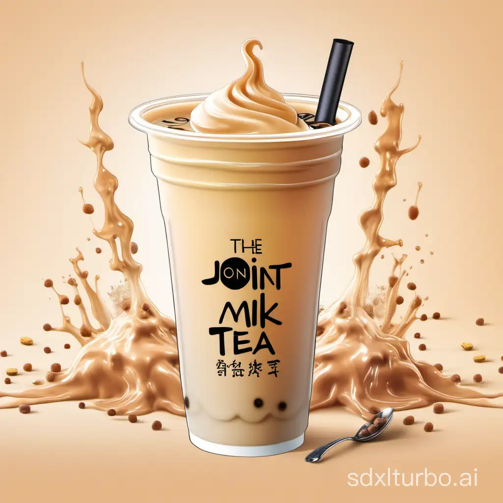 The cover image of the joint milk tea