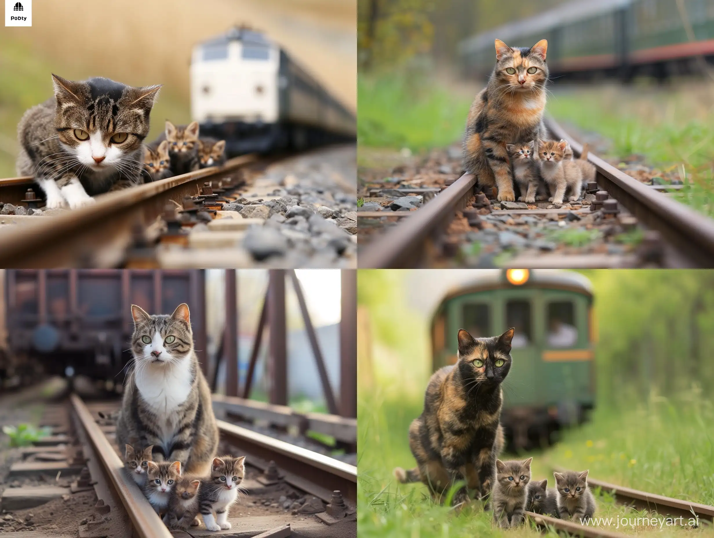 Train-Collides-with-Cat-and-Kittens-on-Tracks
