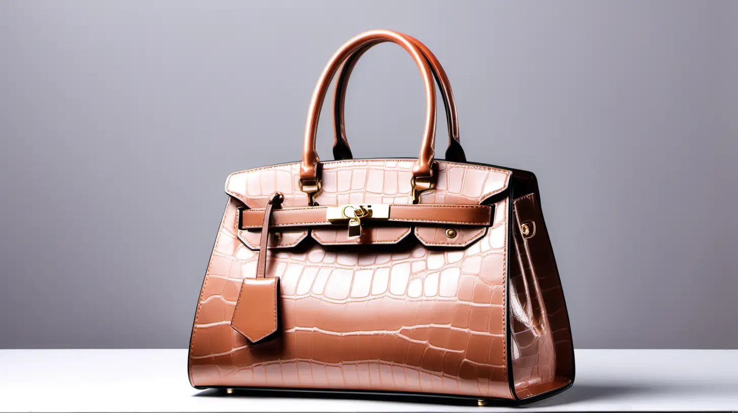 A high end luxury woman's handbag