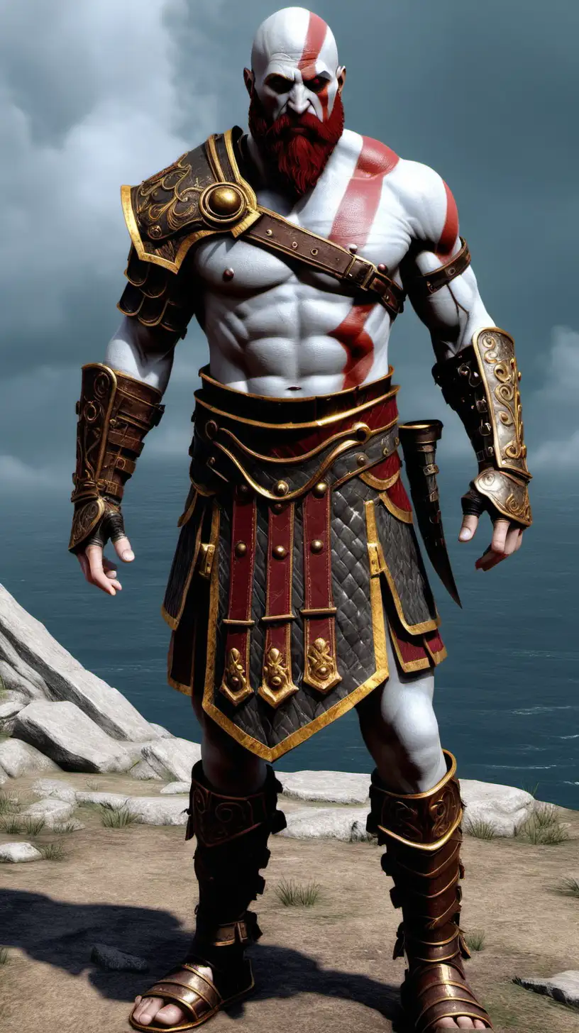 Kratos wears Roman Armor