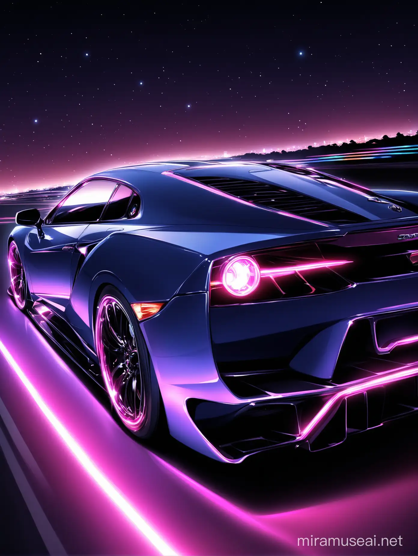 Stunning Car Glow Wallpaper for Automotive Enthusiasts