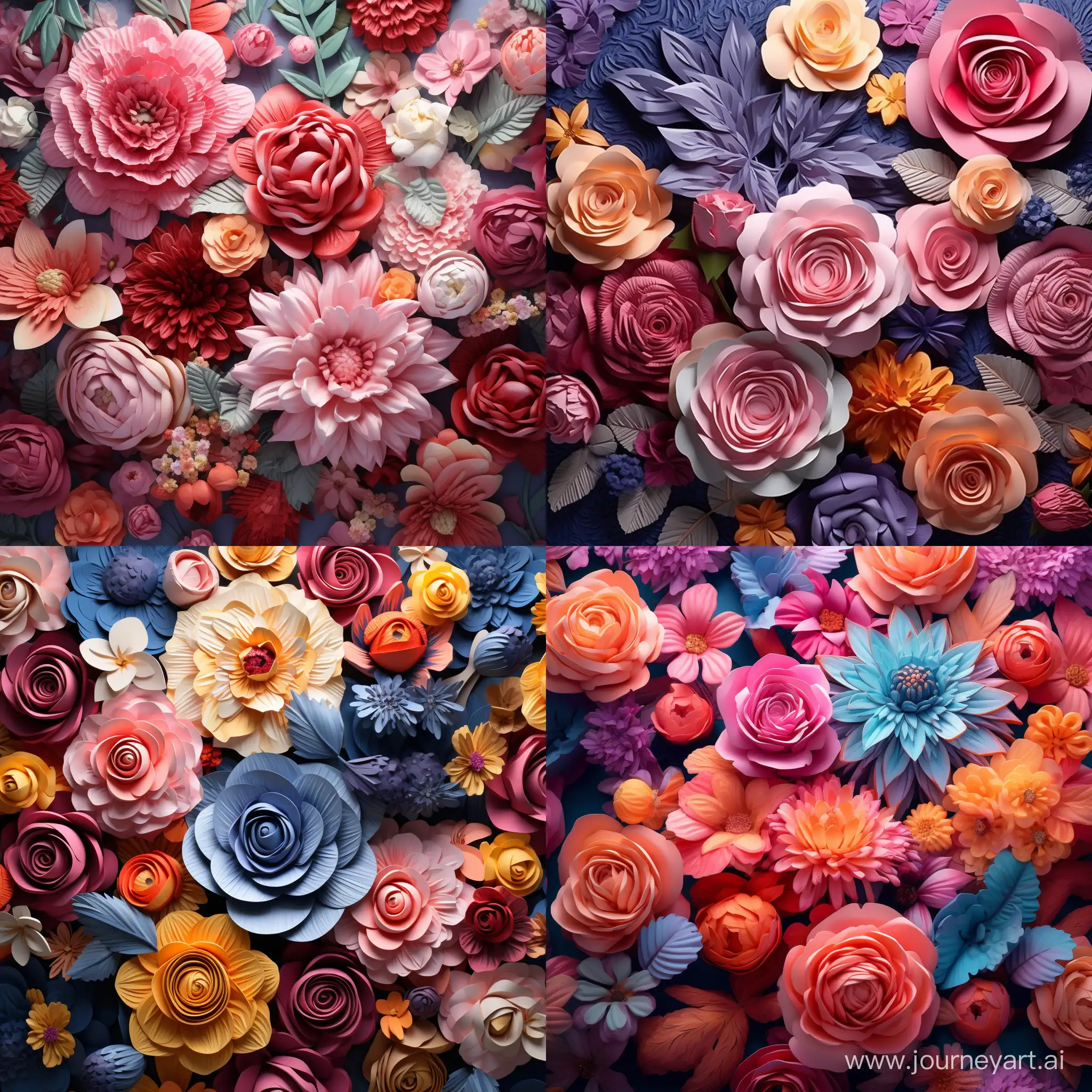 Vibrant-3D-Floral-Composition-with-AR-Enhancement