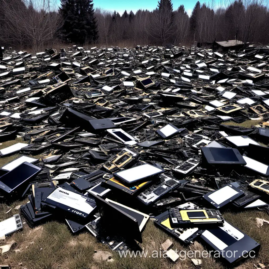 Obsolete-Video-Cards-Abandoned-in-Technological-Graveyard