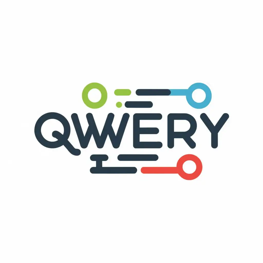 logo, Qwerty, with the text "Qwerty", typography, be used in Internet industry