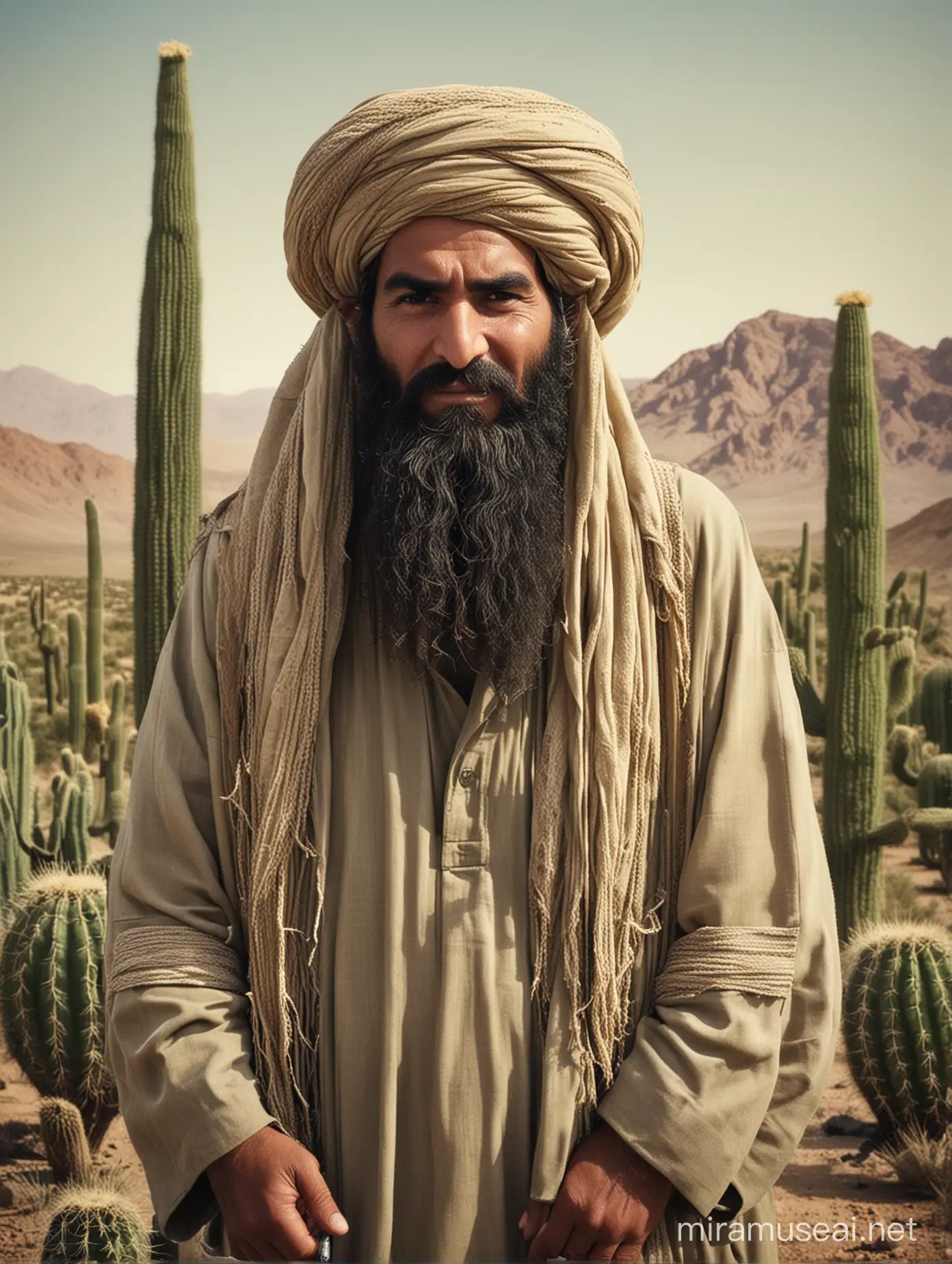 Mullah with Cactus in the Ass Weeping