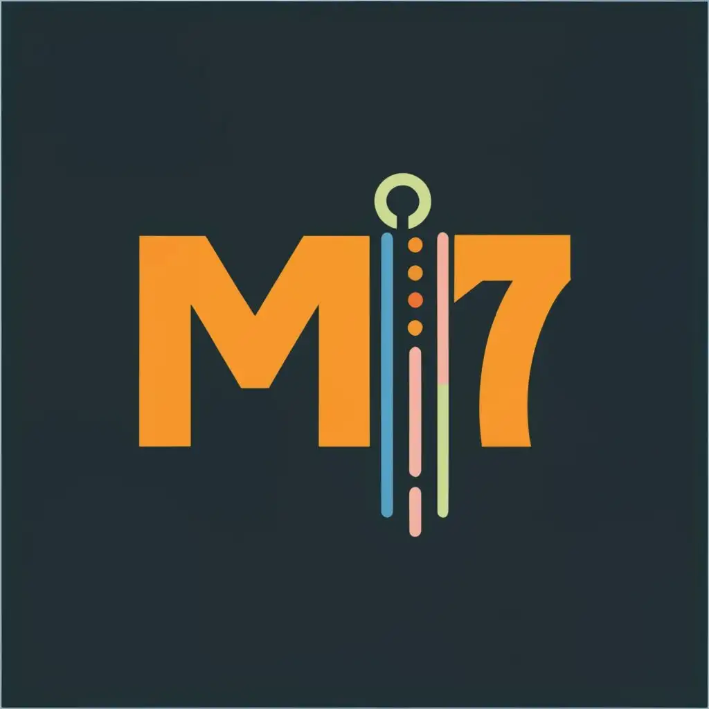 logo, M17, with the text "Market 17", typography, be used in Education industry
