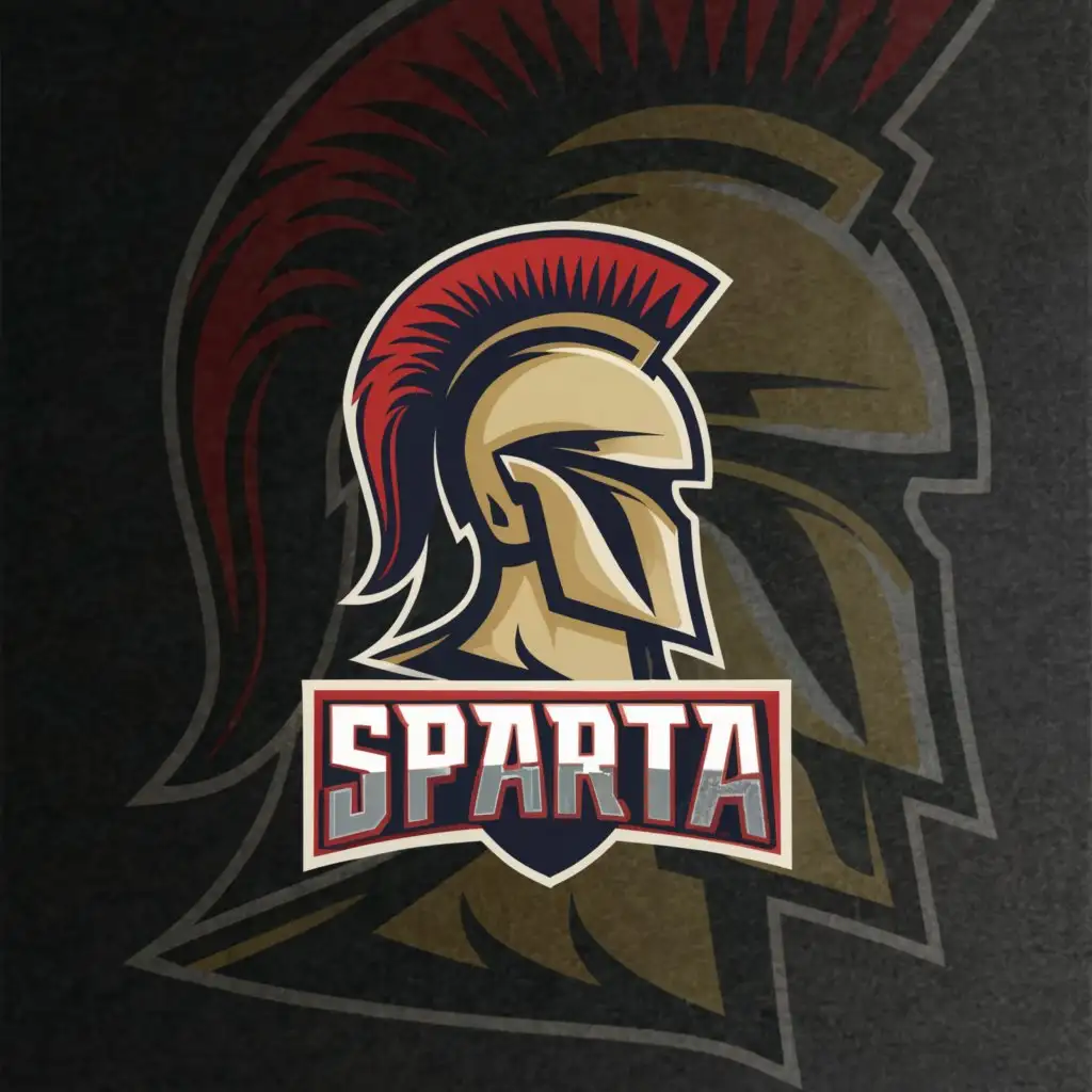 a logo design,with the text "LFC SPARTA", main symbol:Spartan,Moderate,be used in Sports Fitness industry,clear background