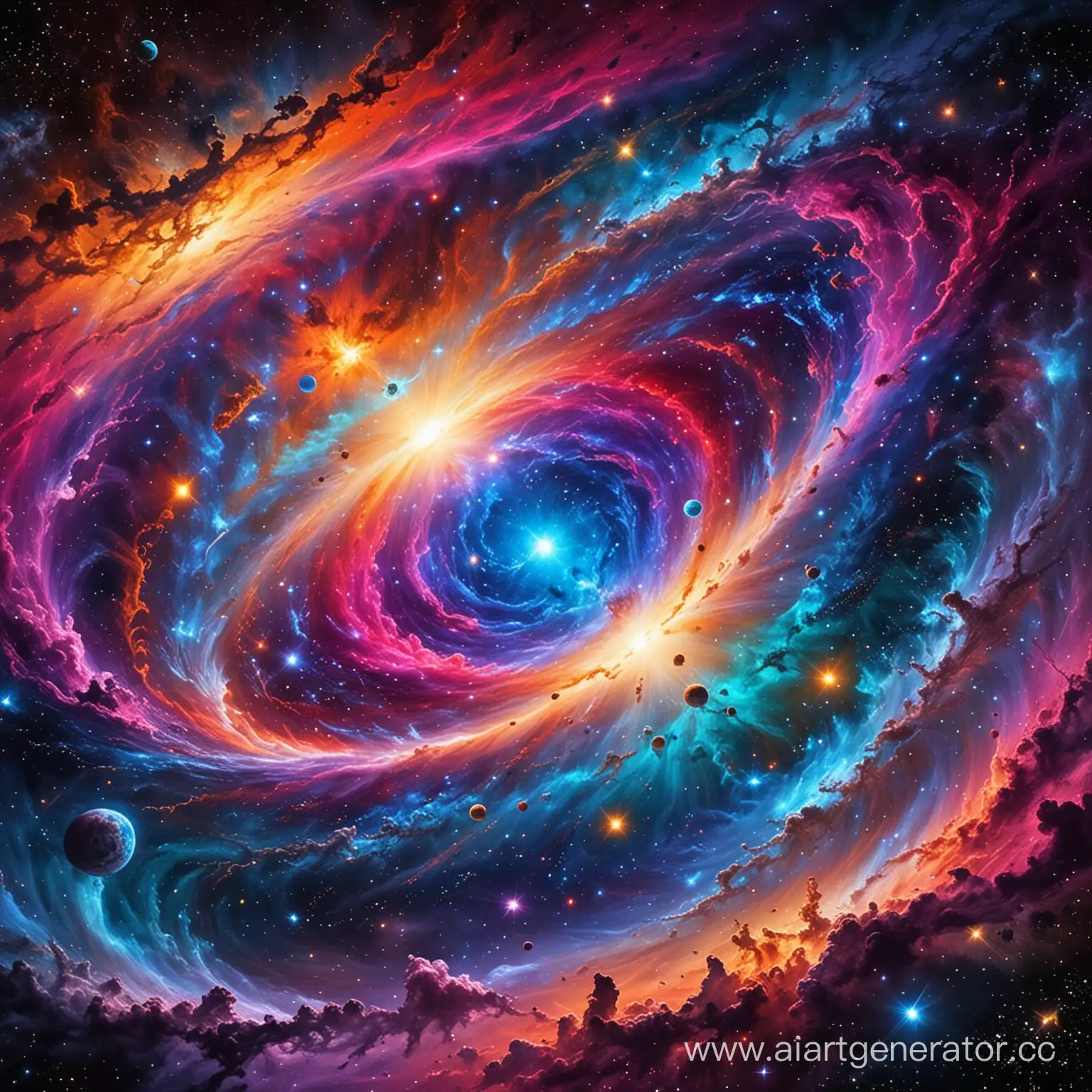 Vibrant-and-Cosmic-Universe-in-Colorful-Display