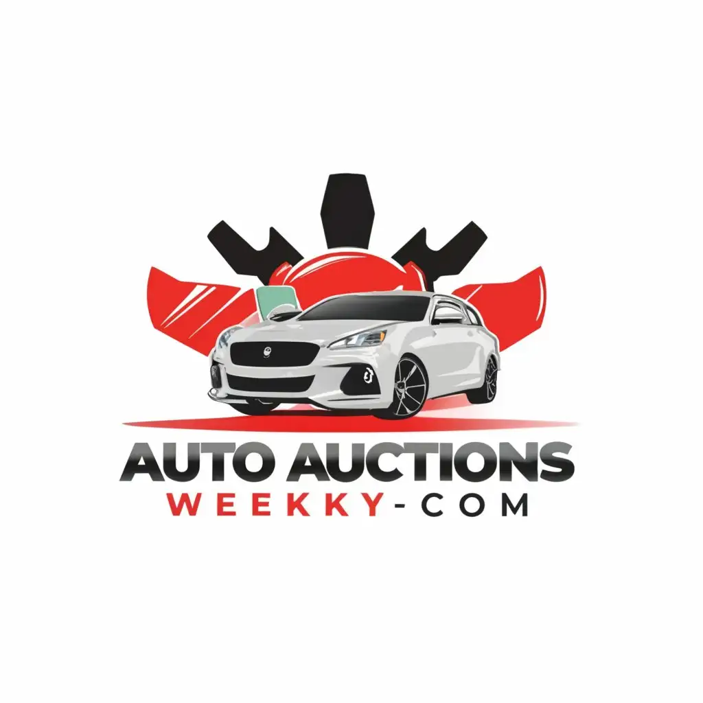 LOGO-Design-For-Auto-Auctions-Weekly-com-Professionalism-Trustworthiness-and-Modernity-in-Automotive-Auction-Industry
